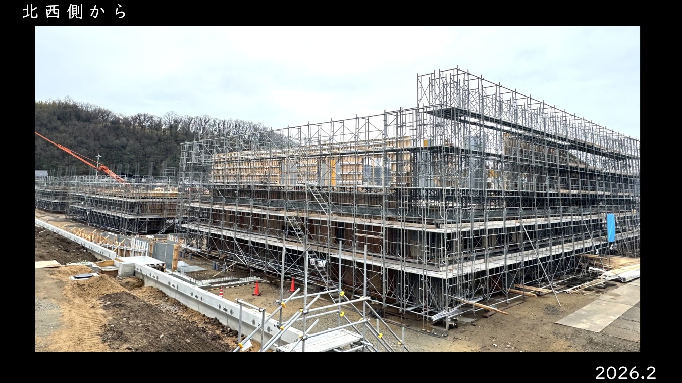 2月型枠工事の写真