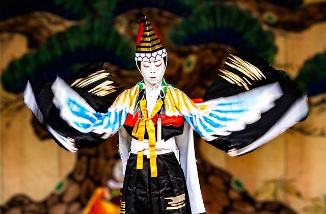 中山春日神社奉納歌舞伎(三番叟)