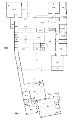 間取り図の写真