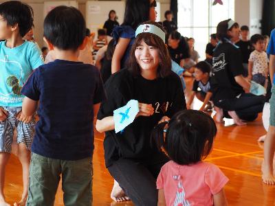 オリーブの島保育合宿の様子