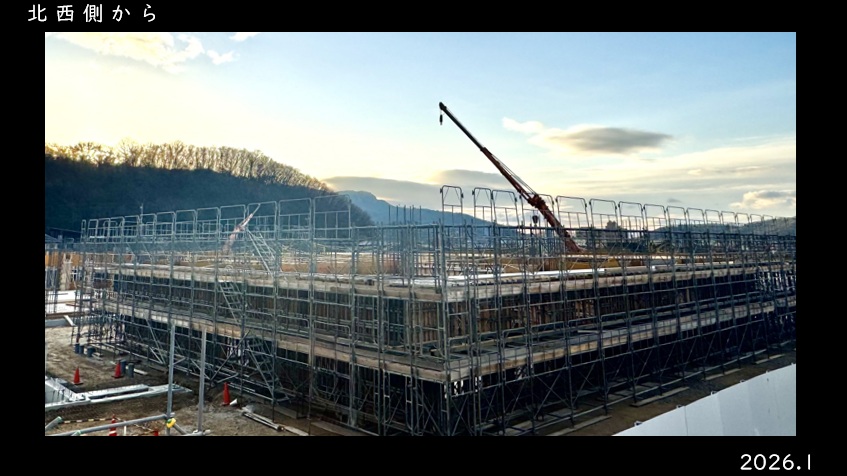 型枠工事の写真