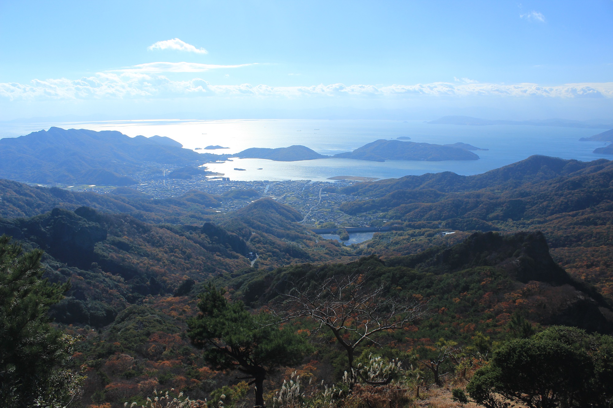 第一展望台周辺の紅葉画像