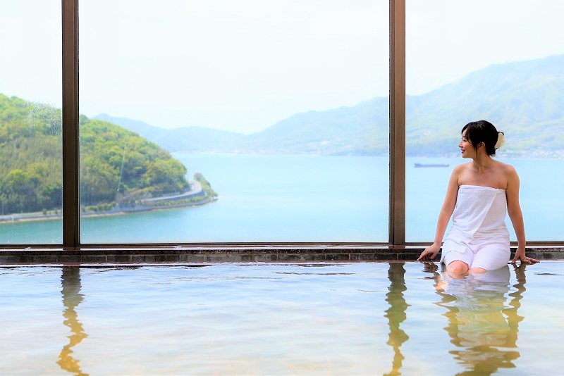 ベイリゾートホテル小豆島の大浴場の写真