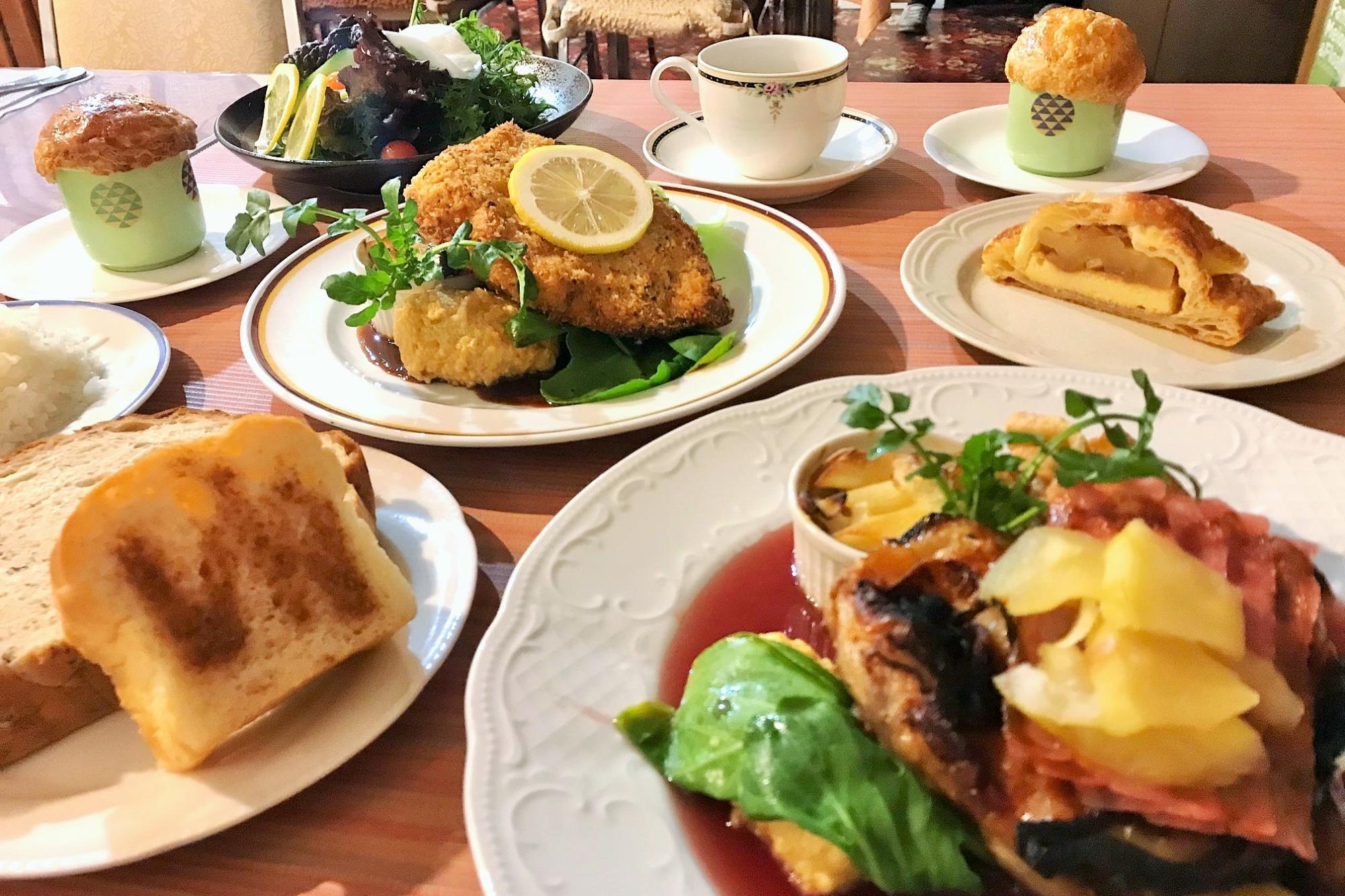 シェフ川口で食べることのできる食事の写真