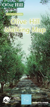 オリーブの丘散策マップ英語版の画像