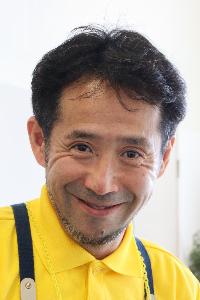 地域おこし協力隊・山崎善光氏の写真です